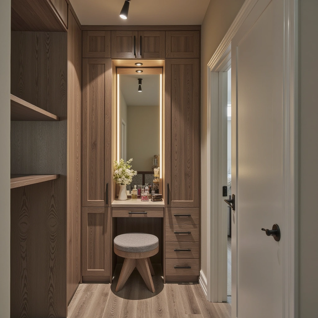 6. Closet with Integrated Vanity