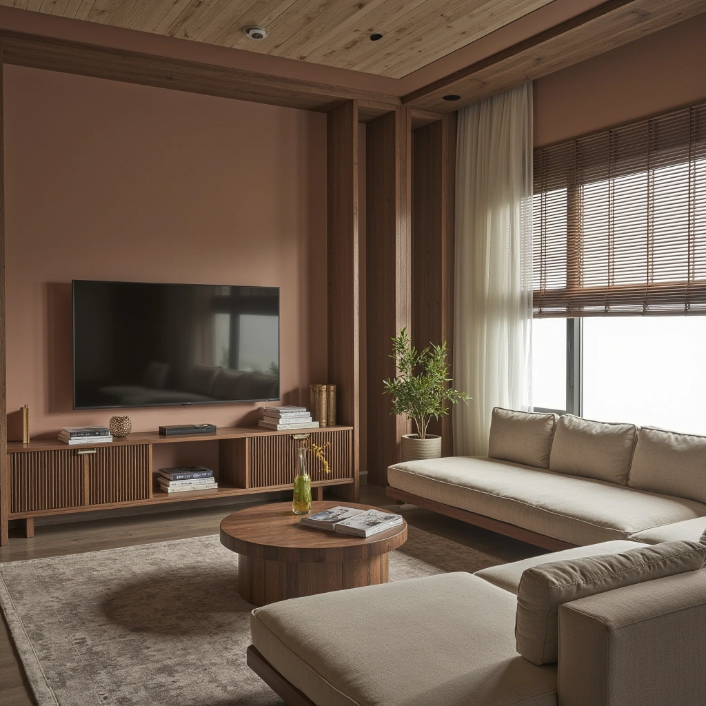 9. Family-Friendly Sunken Living Room with Durable Fabrics