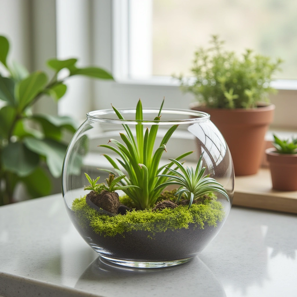5. Terrariums for Compact, Humid-Friendly Decor