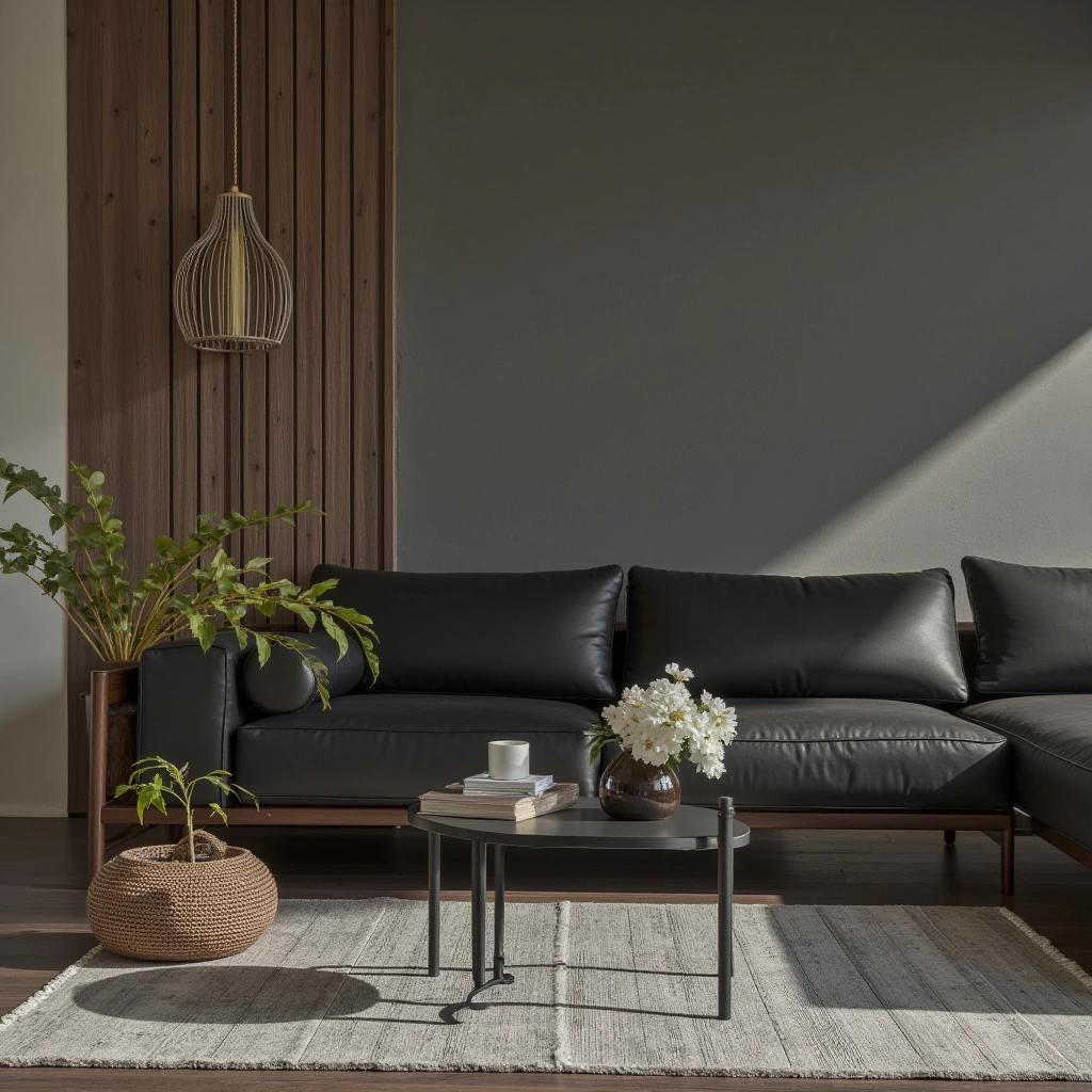 10 Modern Black Furniture Living Room Ideas