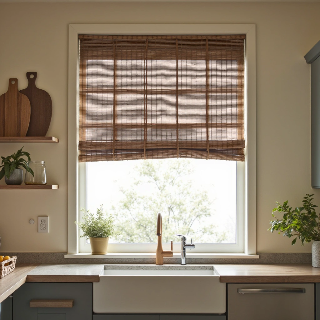 8. Bamboo Blinds: Natural and Sustainable