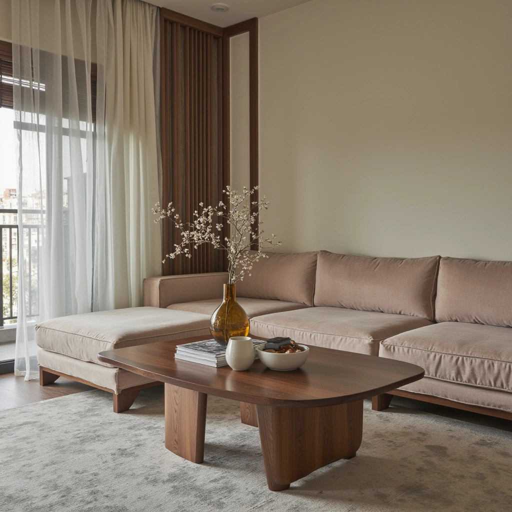 17. Minimalist Vintage Coffee Table