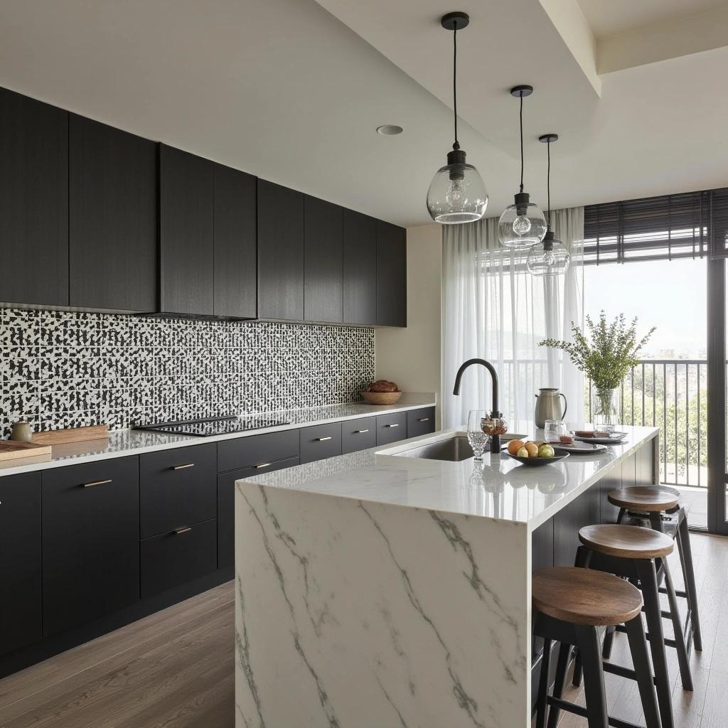 Idea 4: Eye-Catching Backsplash Designs