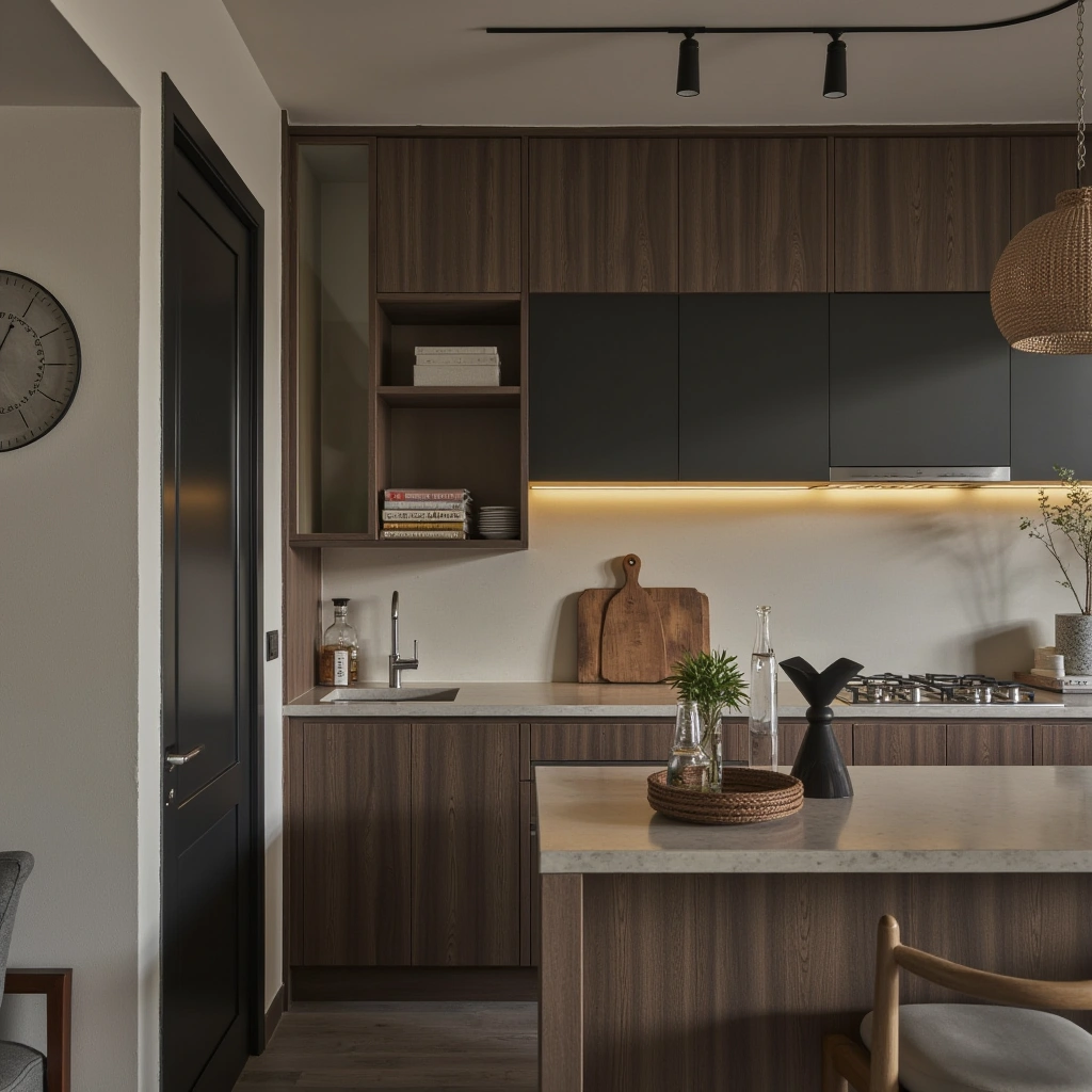 Idea 8: Modern Black and White Lighting