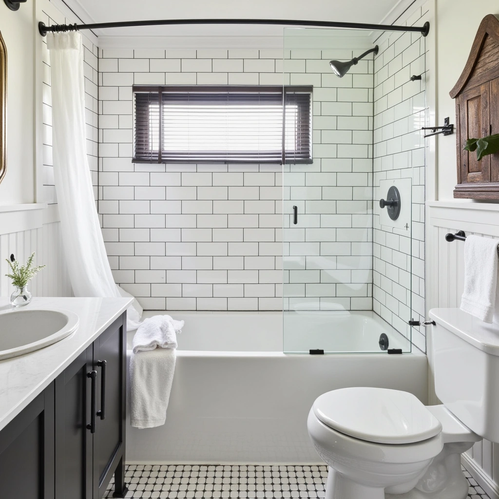 2. Classic Subway Tiles