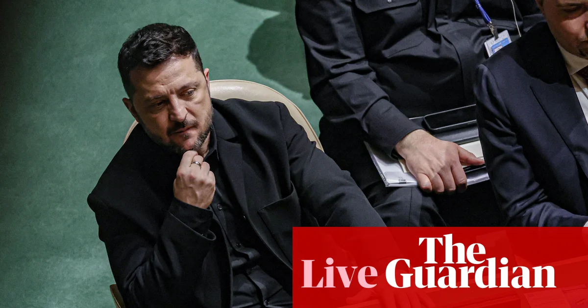 Zelenskyy Addresses UN General Assembly on Ukraine’s War Live Coverage