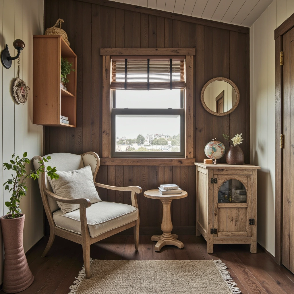 2. Vintage Furniture Vibe