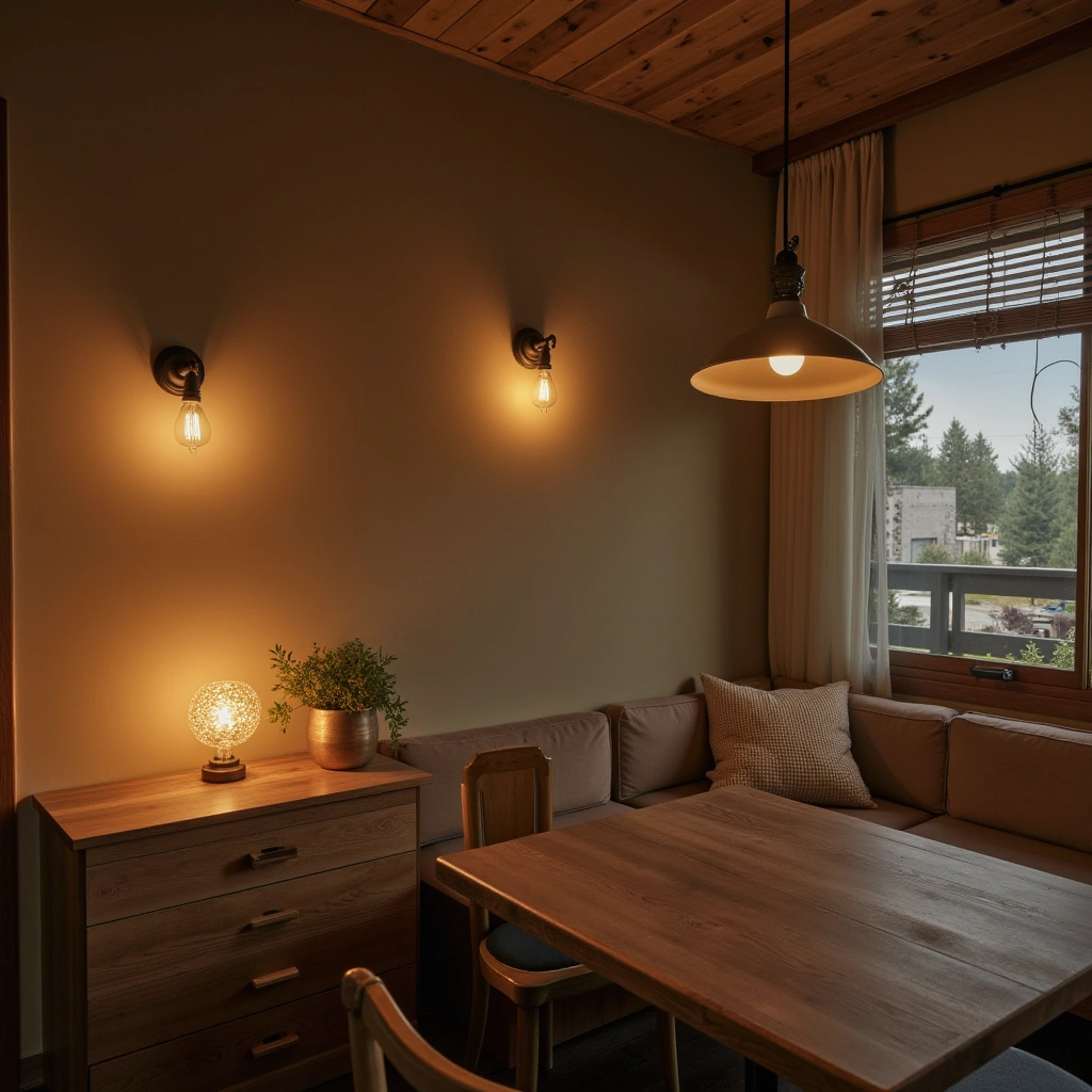 6. Rustic Lighting Solutions