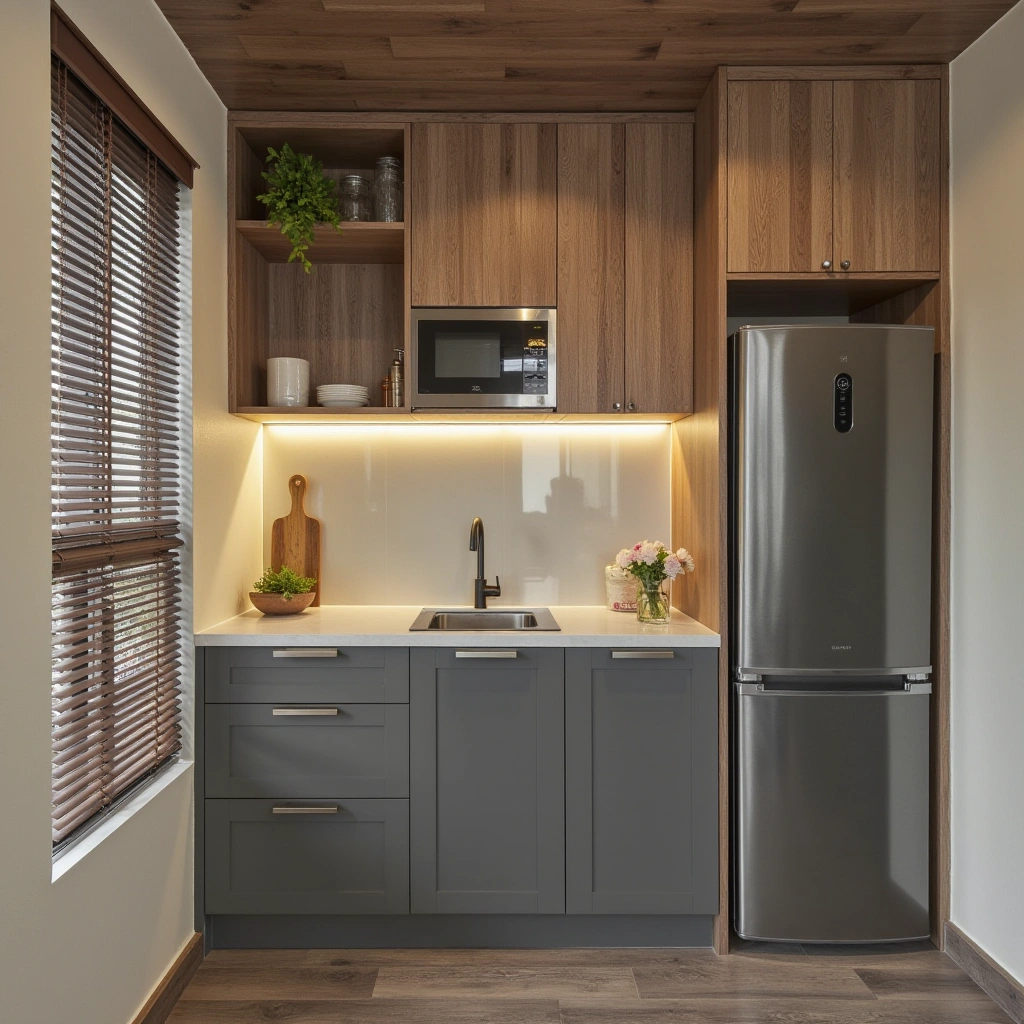 5. Compact Kitchen Design