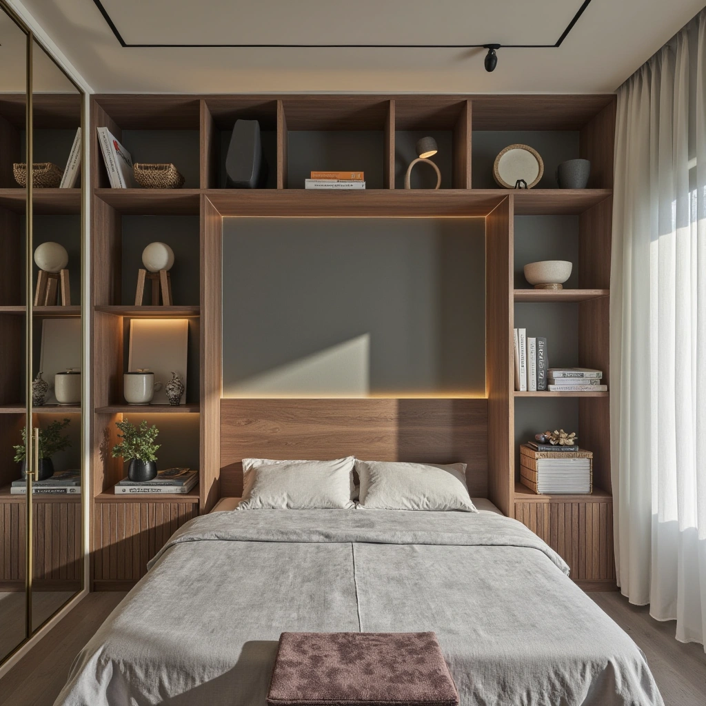 14. Built-In Shelves