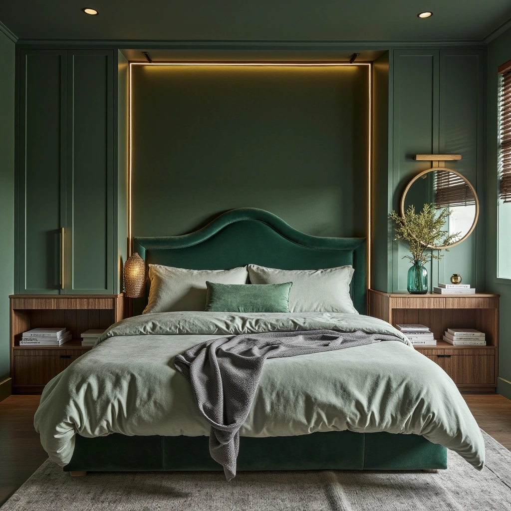 12. Green Velvet Luxe
