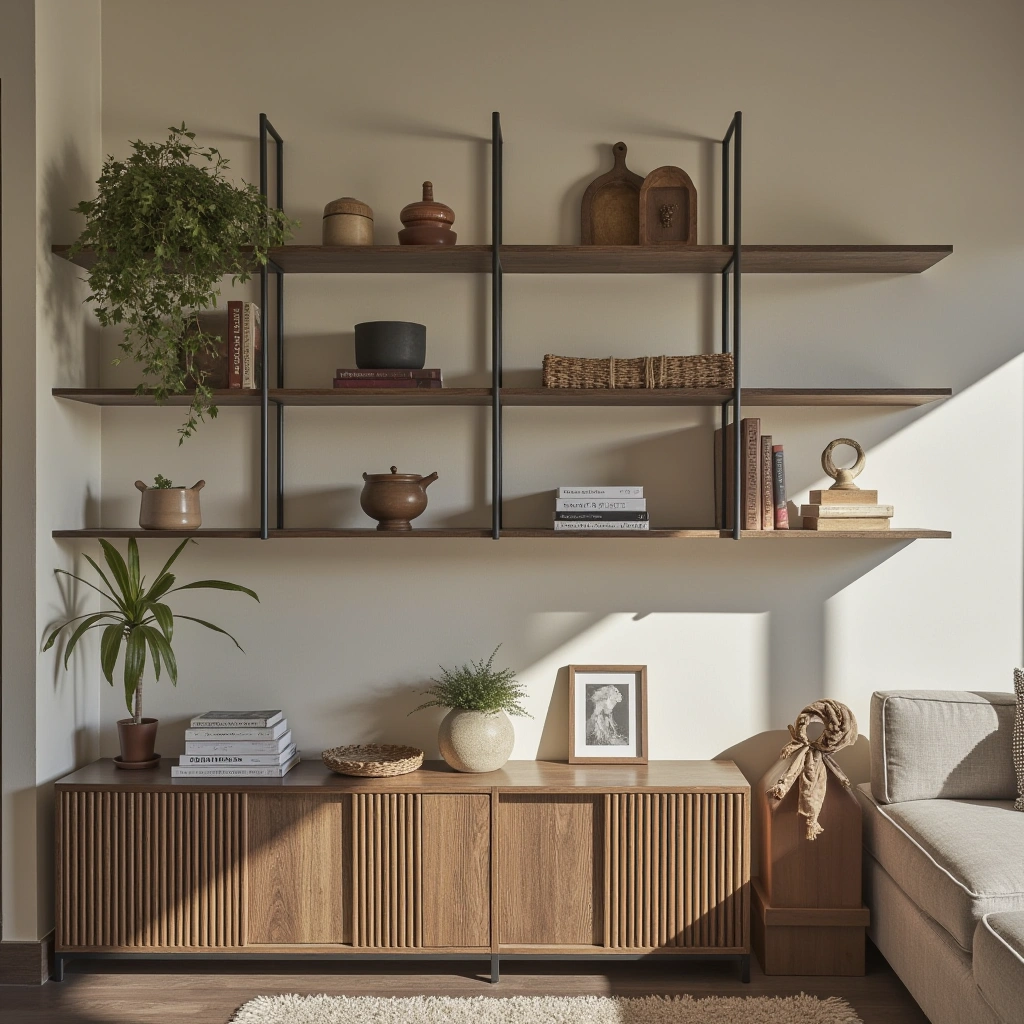 11. Open Shelving