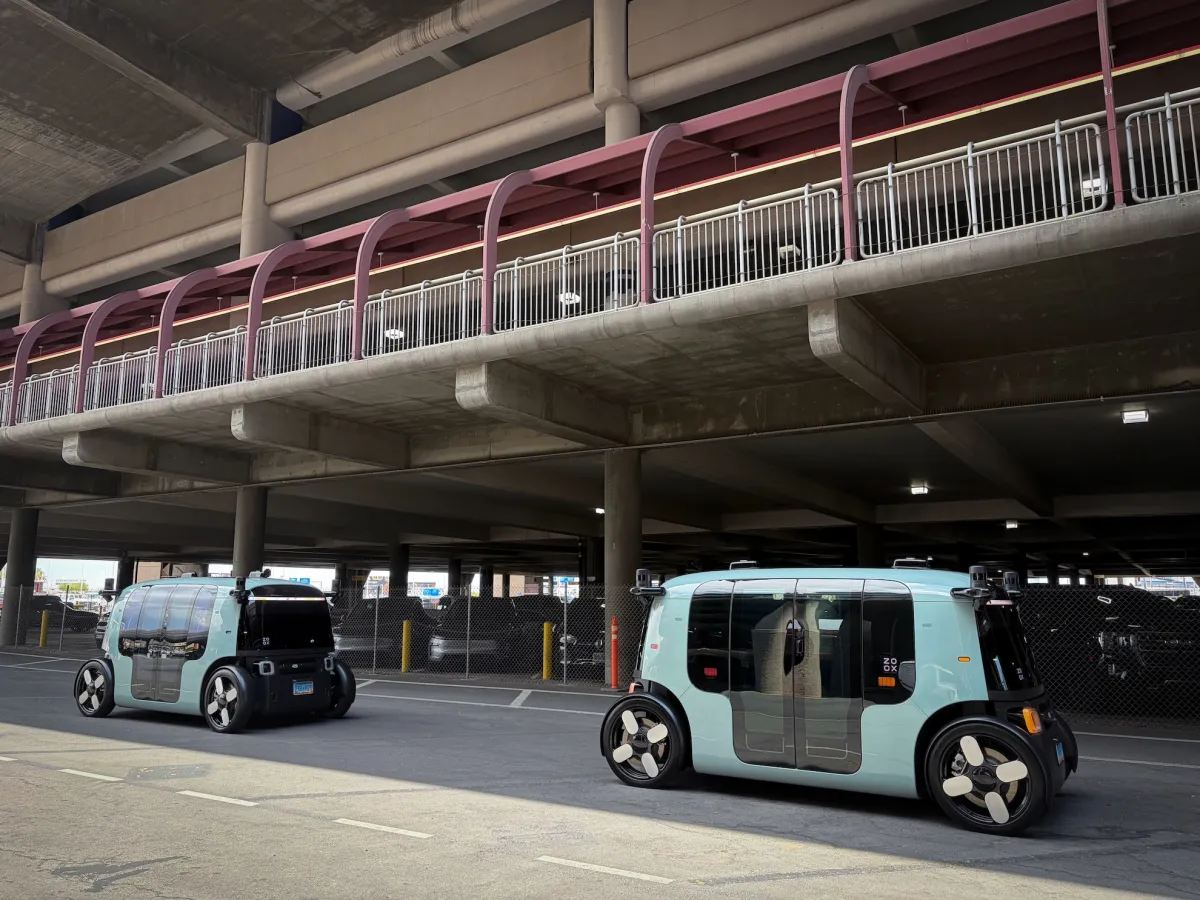 Zoox Rolls Out Robotaxi Service at Las Vegas Airport
