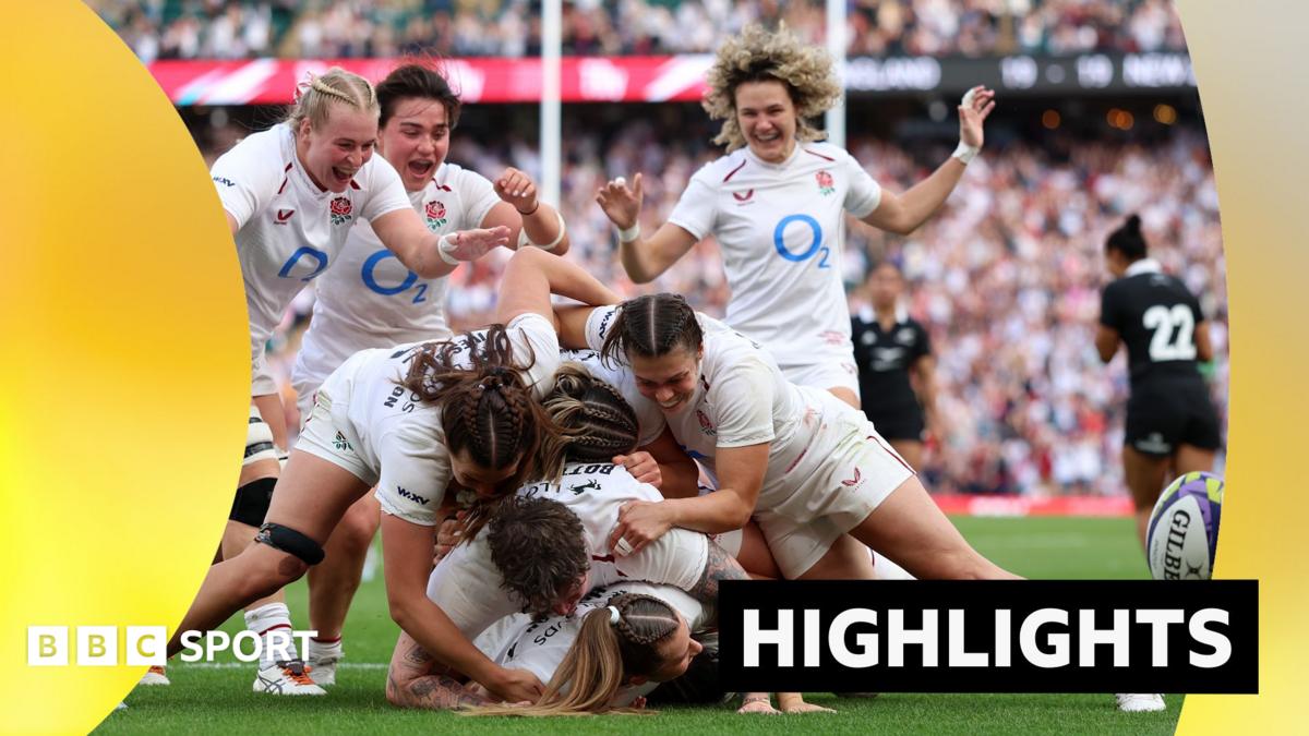 England Red Roses clinch dramatic win over New Zealand with last minute try