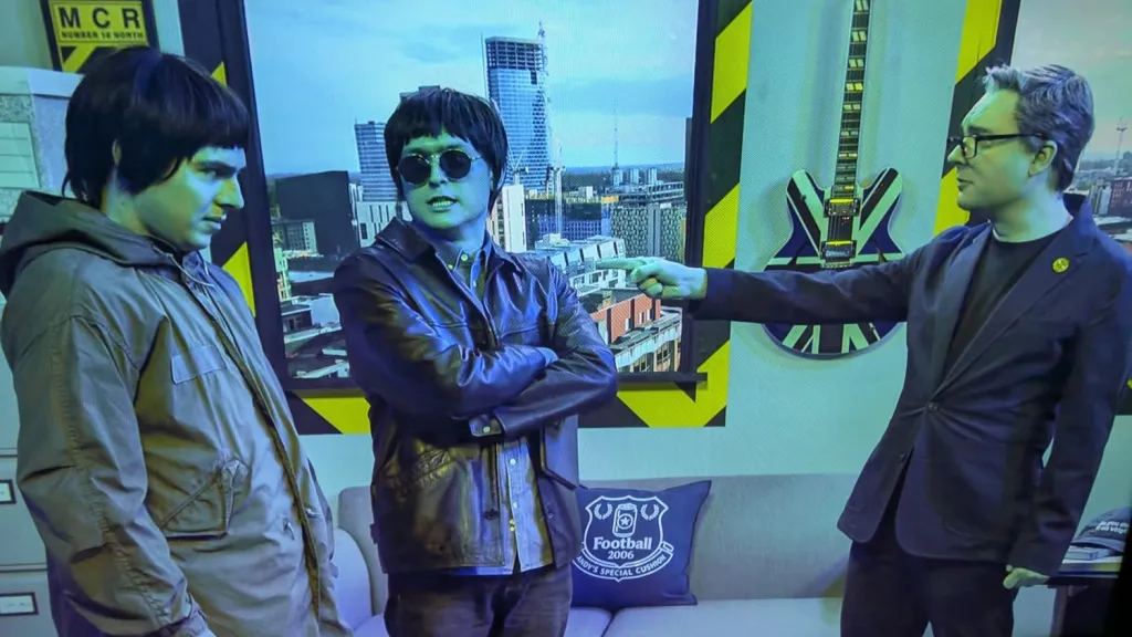 Andy Burnham Imagined Joining Oasis in SNL UK Cold Open