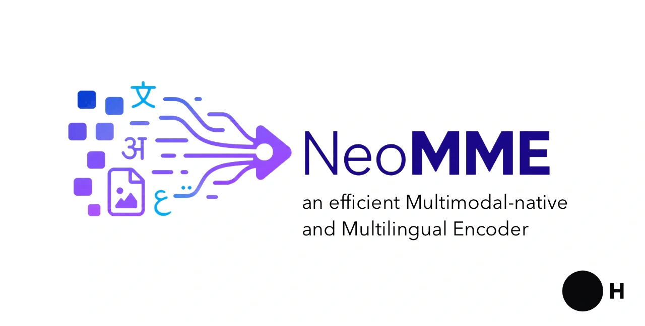 NeoMME: An Efficient Multimodal‑Native Multilingual Encoder