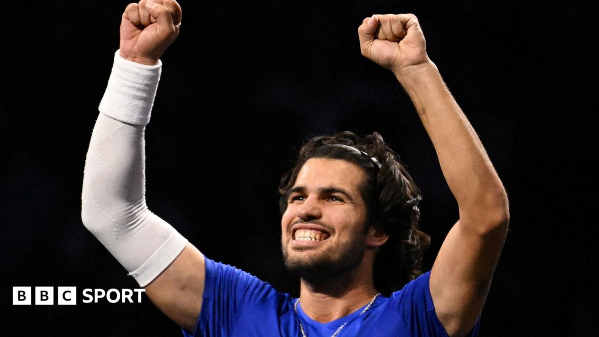 Alcaraz Saves Match Points, Powers Europe to Laver Cup Lead
